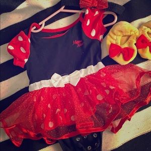 Minnie mouse baby costume